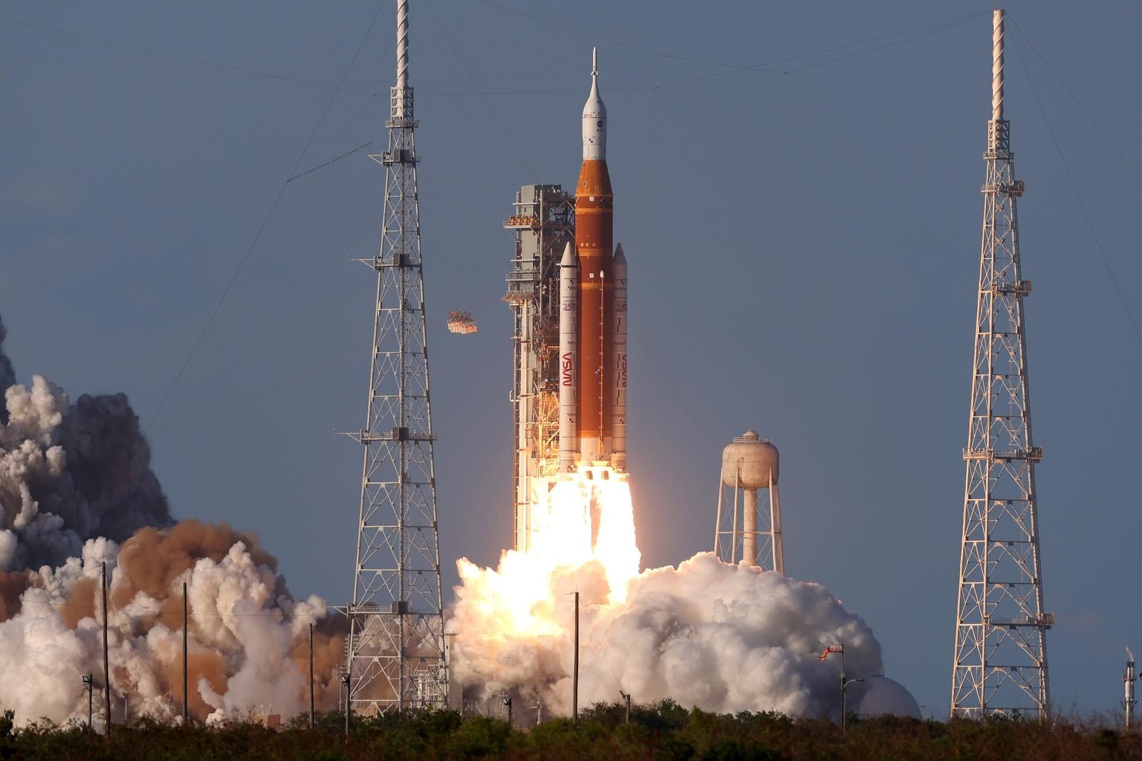 Artemis II launch photography from Kennedy Space Center.